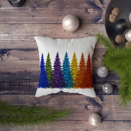 Aberto Design Fundas de Cojín NYXMAS046 43 x 43 cm 50% Poliéster 50% Algodón